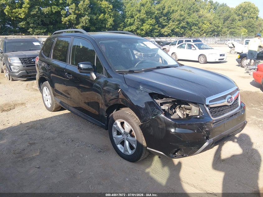 2015 Subaru Forester VIN JF2SJADC2FH598460 IAAI salvage auction — FRONT END, Clear (Tennessee), sold $900 on 2026-07-29 (photo 1)