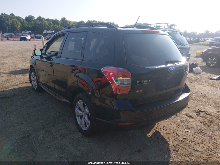 2015 Subaru Forester VIN JF2SJADC2FH598460 IAAI salvage auction — FRONT END, Clear (Tennessee), sold $900 on 2026-07-29 (photo 3)