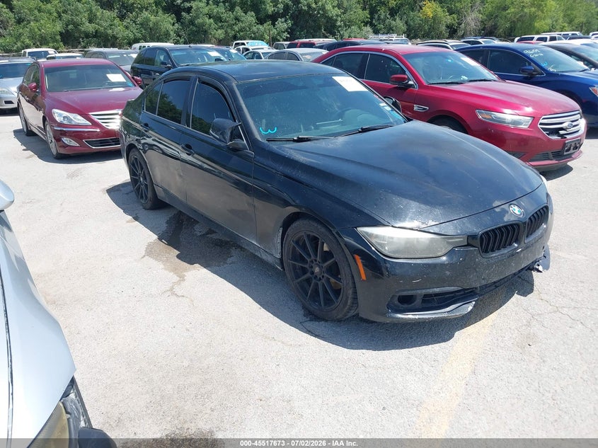 2016 BMW 3er VIN WBA8E9C53GK647679 IAAI salvage auction — NORMAL WEAR, Salvage Title, sold $600 on 2026-09-10 (photo 1)