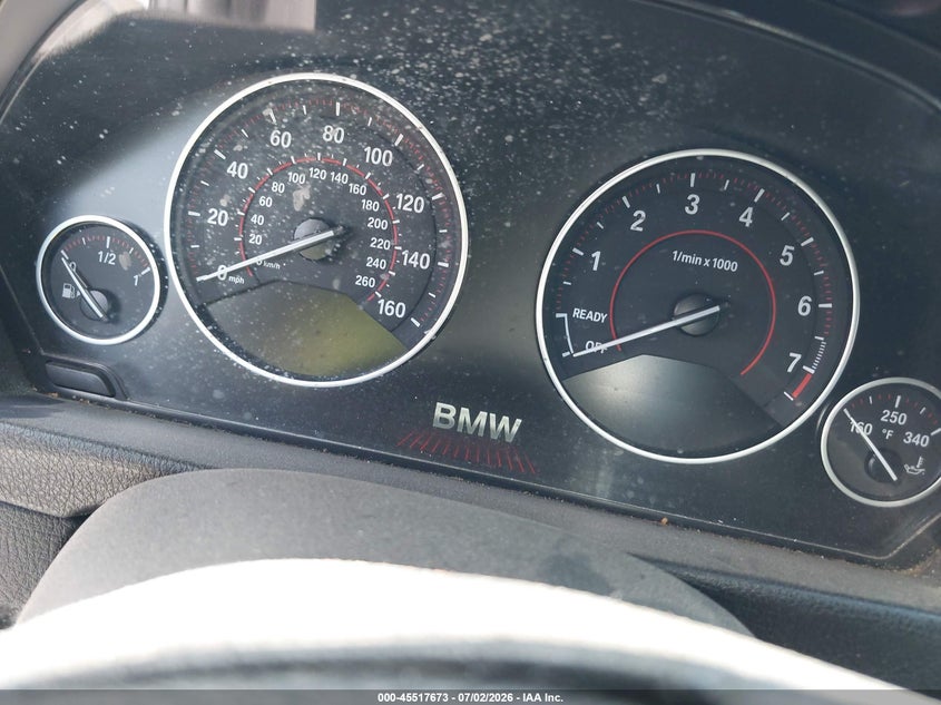 2016 BMW 3er VIN WBA8E9C53GK647679 IAAI salvage auction — NORMAL WEAR, Salvage Title, sold $600 on 2026-09-10 (photo 7)