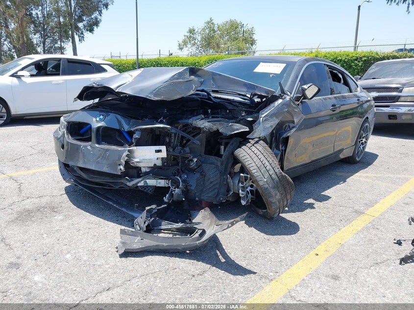 2018 BMW 4er VIN WBA4J1C53JBG77349 IAAI salvage auction — LEFT FRONT, Salvage (California), sold $25 on 2026-07-28 (photo 6)
