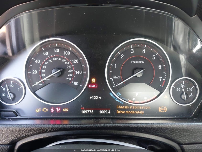 2018 BMW 4er VIN WBA4J1C53JBG77349 IAAI salvage auction — LEFT FRONT, Salvage (California), sold $25 on 2026-07-28 (photo 7)