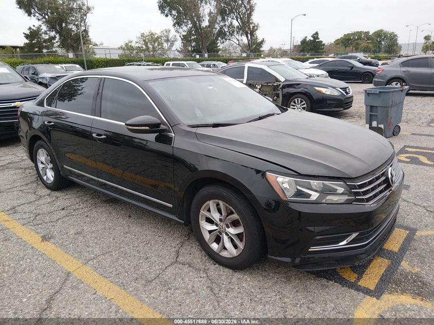 2016 Volkswagen Passat VIN 1VWAT7A30GC023619 IAAI salvage auction — LEFT SIDE, Salvage (Arizona), sold $1,150 on 2026-07-19 (photo 1)