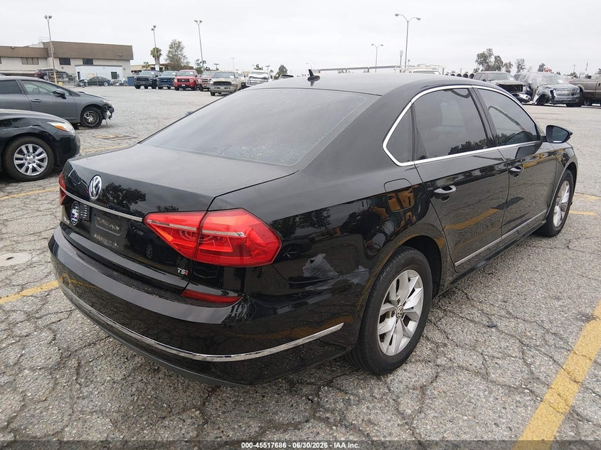 2016 Volkswagen Passat VIN 1VWAT7A30GC023619 IAAI salvage auction — LEFT SIDE, Salvage (Arizona), sold $1,150 on 2026-07-19 (photo 4)