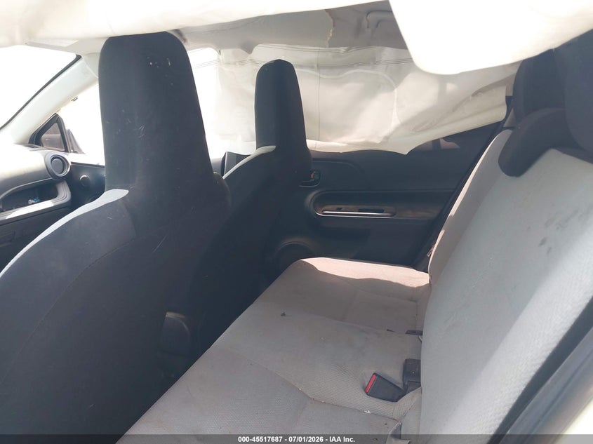 2015 Toyota Prius c VIN JTDKDTB35F1105383 IAAI salvage auction — FRONT END, Salvage Certificate (California), sold $400 on 2026-07-24 (photo 8)
