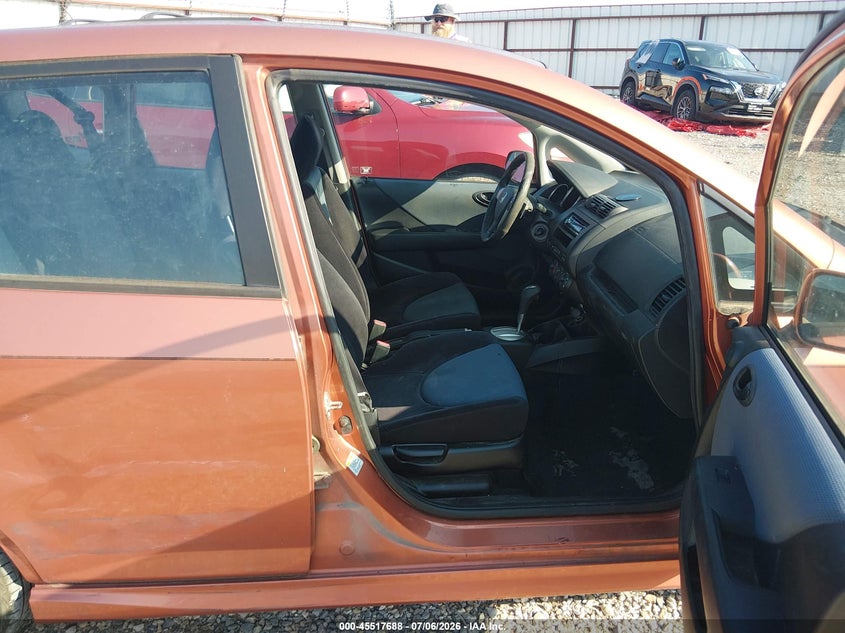 2008 Honda Fit VIN JHMGD38698S035275 IAAI salvage auction — NORMAL WEAR, Clear (Arkansas), sold $875 on 2026-07-16 (photo 5)