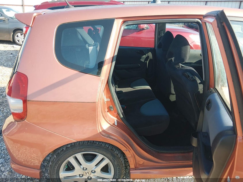 2008 Honda Fit VIN JHMGD38698S035275 IAAI salvage auction — NORMAL WEAR, Clear (Arkansas), sold $875 on 2026-07-16 (photo 8)