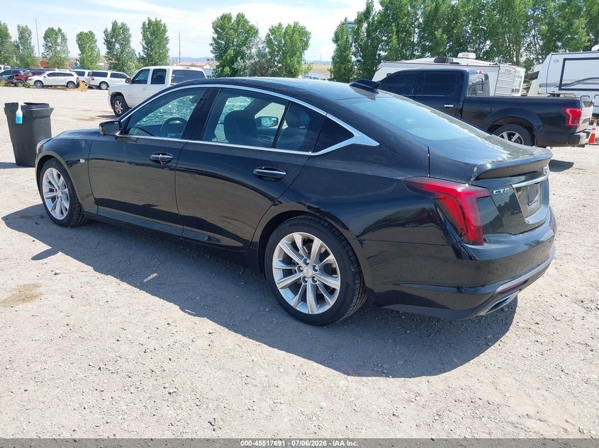 2025 Cadillac Ct5 VIN 1G6DN5RK2S0109585 IAAI salvage auction — HAIL, Enterprise Vehicles Clear Only (California), sold $9,250 on 2026-07-16 (photo 3)