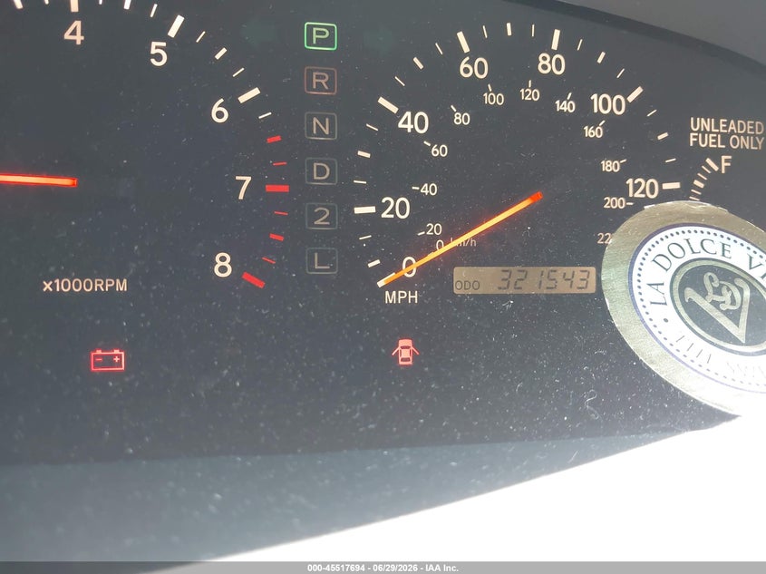 1999 Lexus Es 300 VIN JT8BF28G6X5059909 IAAI salvage auction — NORMAL WEAR, Clear - Dealer Only (California), sold $300 on 2026-07-06 (photo 7)