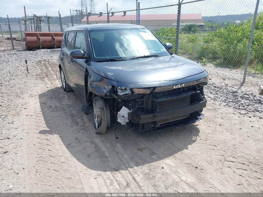 2025 Kia Soul VIN KNDJ23AU0S7257428 IAAI salvage auction — FRONT END, Salvage Title, sold $3,650 on 2026-07-28 (photo 1)