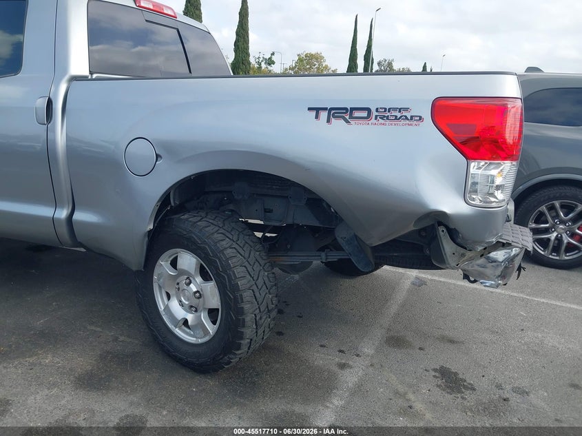 2012 Toyota Tundra VIN 5TFRY5F11CX125758 IAAI salvage auction — LEFT REAR, Salvage (California), sold $5,300 on 2026-07-23 (photo 6)