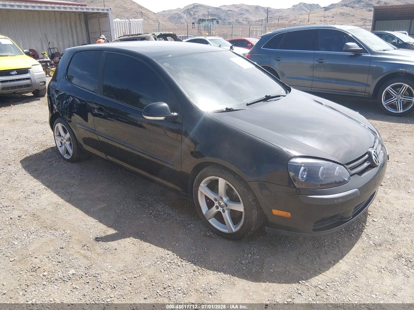 2008 Volkswagen Golf VIN WVWAA71K68W193547 IAAI salvage auction — LEFT & RIGHT, Salvage (Nevada), sold $275 on 2026-07-24 (photo 1)
