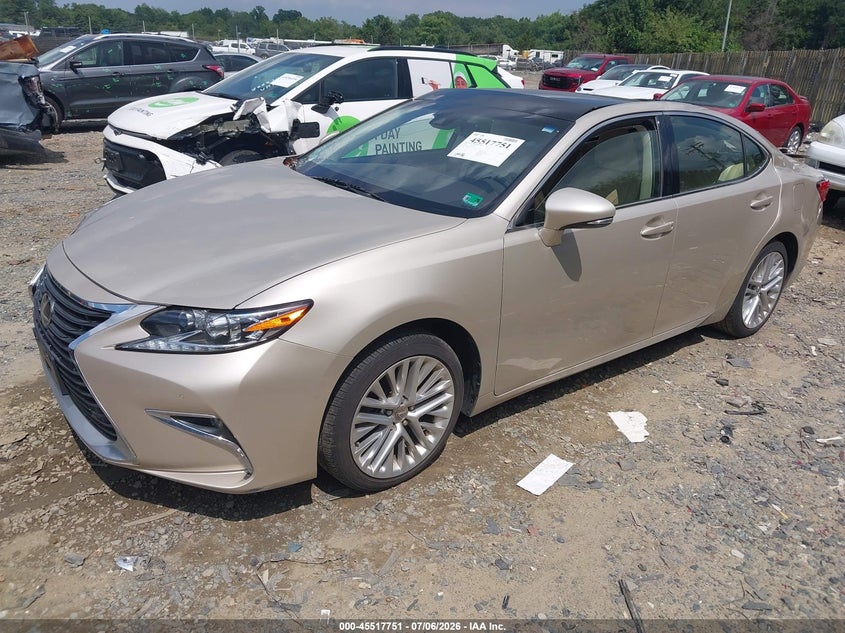 2016 Lexus ES VIN JTHBK1GG9G2217474 IAAI salvage auction — ROOF, Salvage (Virginia), sold $2,600 on 2026-07-30 (photo 2)