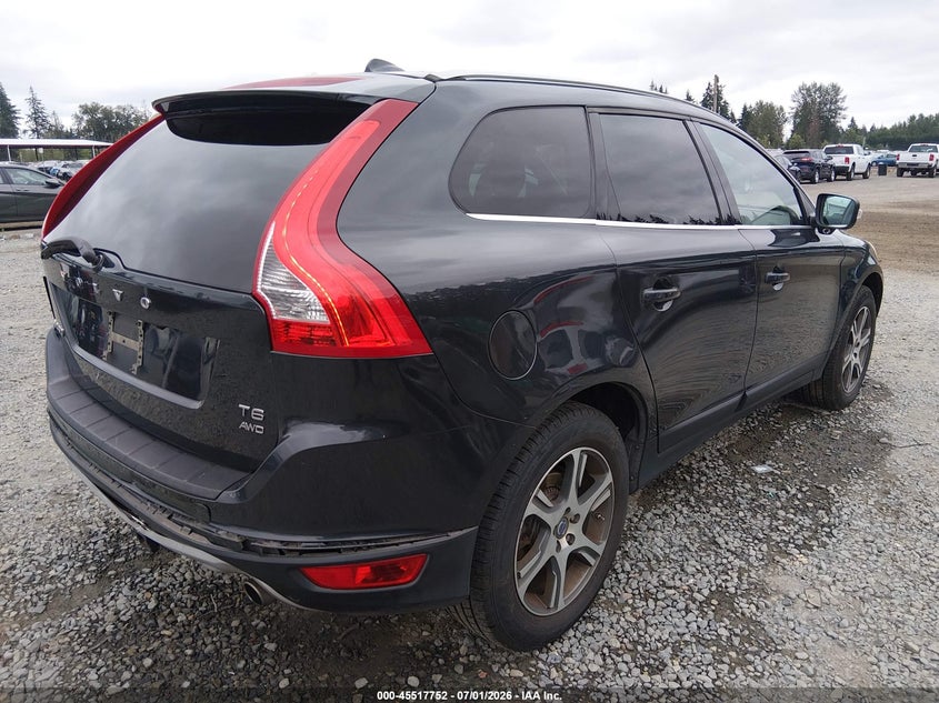 2012 Volvo Xc60 VIN YV4902DZ7C2289508 IAAI salvage auction — REAR END, Bill Of Sale (Washington), sold $800 on 2026-07-22 (photo 4)