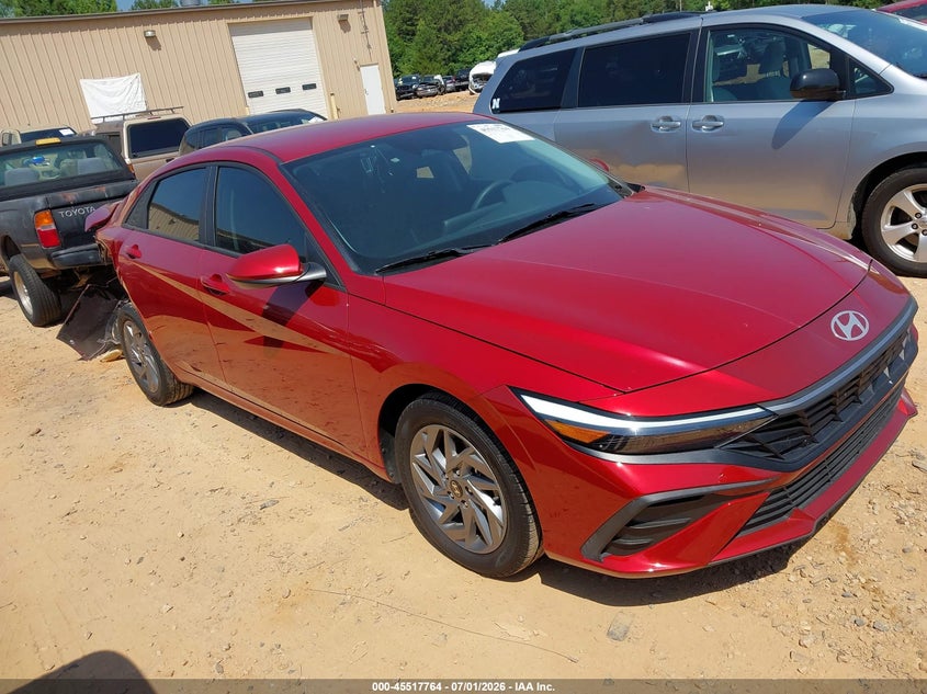 2024 Hyundai Elantra VIN KMHLM4DG1RU804115 IAAI salvage auction — REAR END, Salvage Title, sold $25 on 2026-09-06 (photo 1)