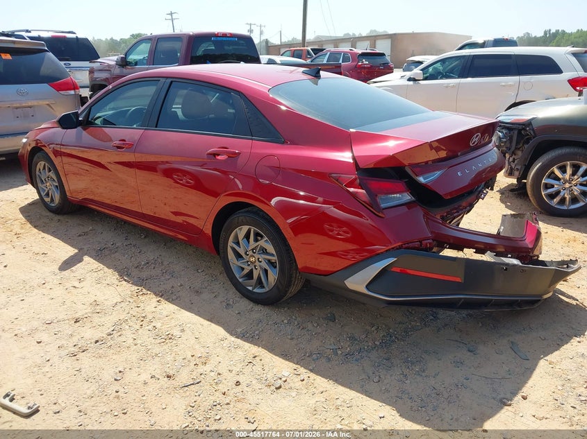 2024 Hyundai Elantra VIN KMHLM4DG1RU804115 IAAI salvage auction — REAR END, Salvage Title, sold $25 on 2026-09-06 (photo 3)