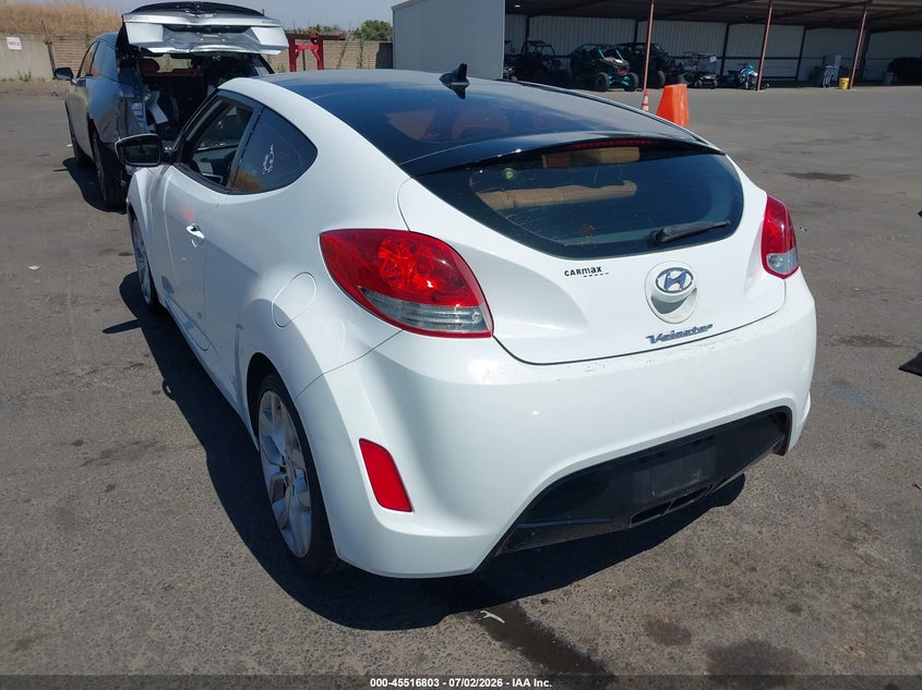2012 Hyundai Veloster VIN KMHTC6AD5CU047137 IAAI salvage auction — FRONT END, Salvage (California), sold $2,000 on 2026-08-20 (photo 3)