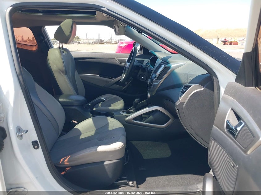 2012 Hyundai Veloster VIN KMHTC6AD5CU047137 IAAI salvage auction — FRONT END, Salvage (California), sold $2,000 on 2026-08-20 (photo 5)