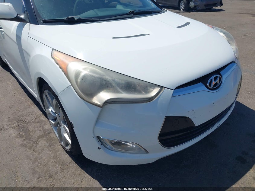 2012 Hyundai Veloster VIN KMHTC6AD5CU047137 IAAI salvage auction — FRONT END, Salvage (California), sold $2,000 on 2026-08-20 (photo 6)