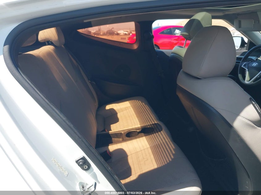 2012 Hyundai Veloster VIN KMHTC6AD5CU047137 IAAI salvage auction — FRONT END, Salvage (California), sold $2,000 on 2026-08-20 (photo 8)