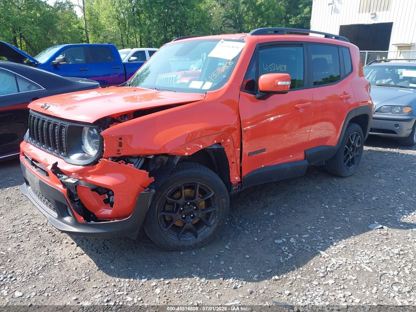 2020 Jeep Renegade VIN ZACNJBBB8LPL98308 IAAI salvage auction — FRONT END, Wait Title, sold $1,900 on 2026-08-04 (photo 2)