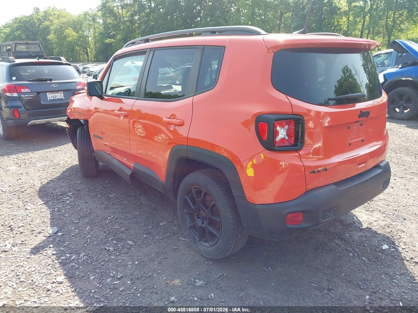 2020 Jeep Renegade VIN ZACNJBBB8LPL98308 IAAI salvage auction — FRONT END, Wait Title, sold $1,900 on 2026-08-04 (photo 3)