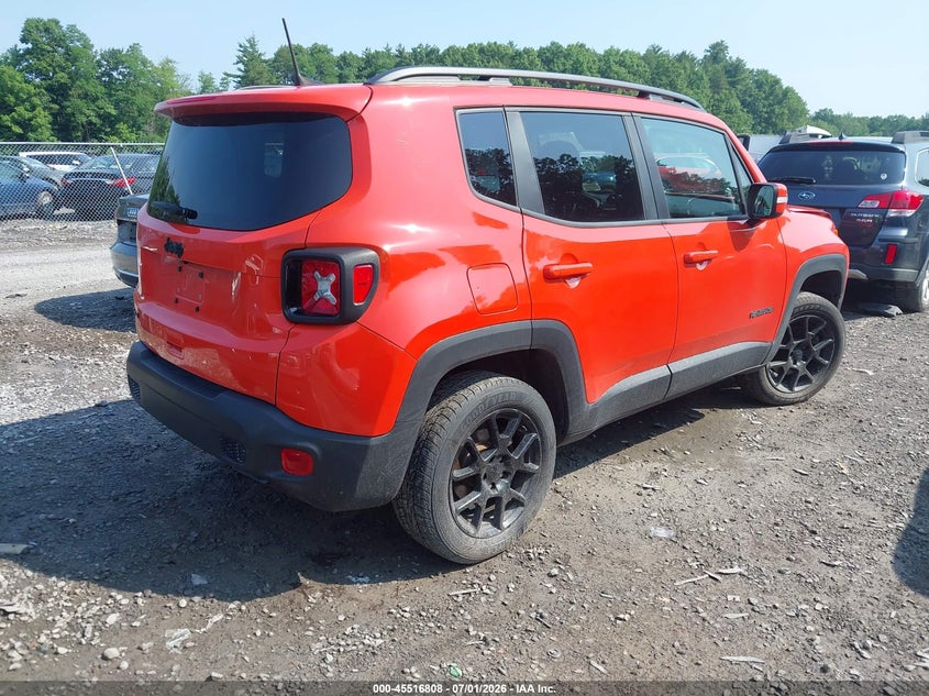 2020 Jeep Renegade VIN ZACNJBBB8LPL98308 IAAI salvage auction — FRONT END, Wait Title, sold $1,900 on 2026-08-04 (photo 4)