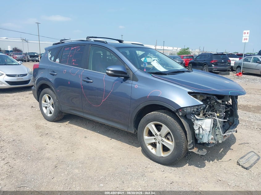 2014 Toyota Rav 4 VIN JTMRFREV0ED094587 IAAI salvage auction — FRONT END, Mv-907A (New York), sold $4,675 on 2026-07-15 (photo 1)