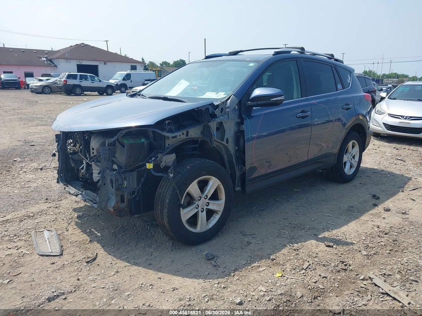 2014 Toyota Rav 4 VIN JTMRFREV0ED094587 IAAI salvage auction — FRONT END, Mv-907A (New York), sold $4,675 on 2026-07-15 (photo 2)