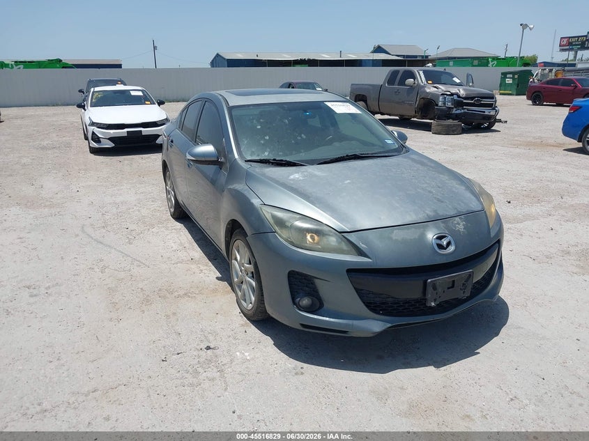 2012 Mazda 3 VIN JM1BL1W52C1593089 IAAI salvage auction — NORMAL WEAR, Original (Texas), sold $725 on 2026-07-22 (photo 1)