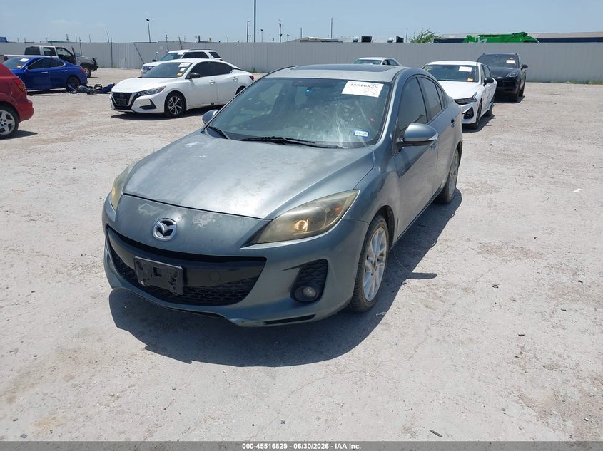 2012 Mazda 3 VIN JM1BL1W52C1593089 IAAI salvage auction — NORMAL WEAR, Original (Texas), sold $725 on 2026-07-22 (photo 2)