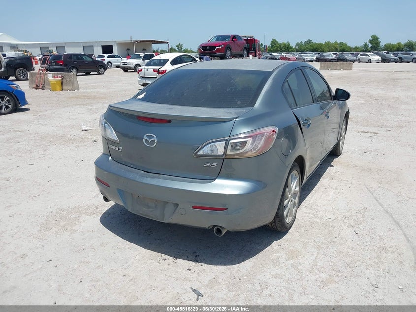2012 Mazda 3 VIN JM1BL1W52C1593089 IAAI salvage auction — NORMAL WEAR, Original (Texas), sold $725 on 2026-07-22 (photo 4)
