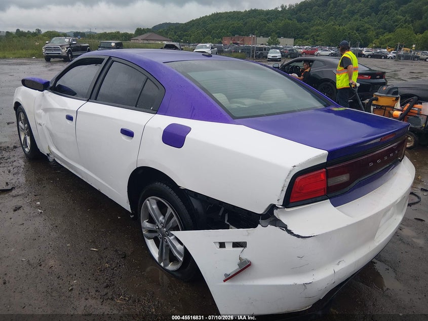 2014 Dodge Charger VIN 2C3CDXJG5EH372298 IAAI salvage auction — FRONT & REAR, Salvage Title, sold $400 on 2026-09-04 (photo 3)