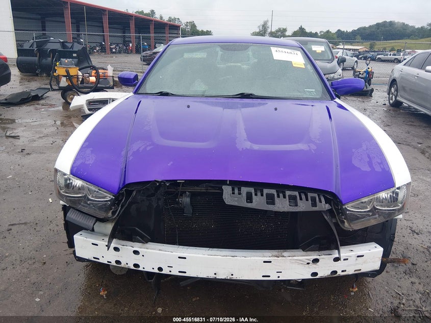 2014 Dodge Charger VIN 2C3CDXJG5EH372298 IAAI salvage auction — FRONT & REAR, Salvage Title, sold $400 on 2026-09-04 (photo 6)
