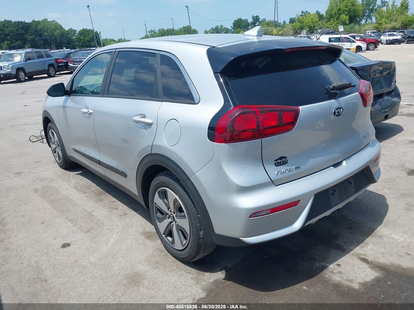 2018 Kia Niro VIN KNDCB3LC5J5140287 IAAI salvage auction — NORMAL WEAR, Original (Ohio), sold $700 on 2026-07-21 (photo 3)