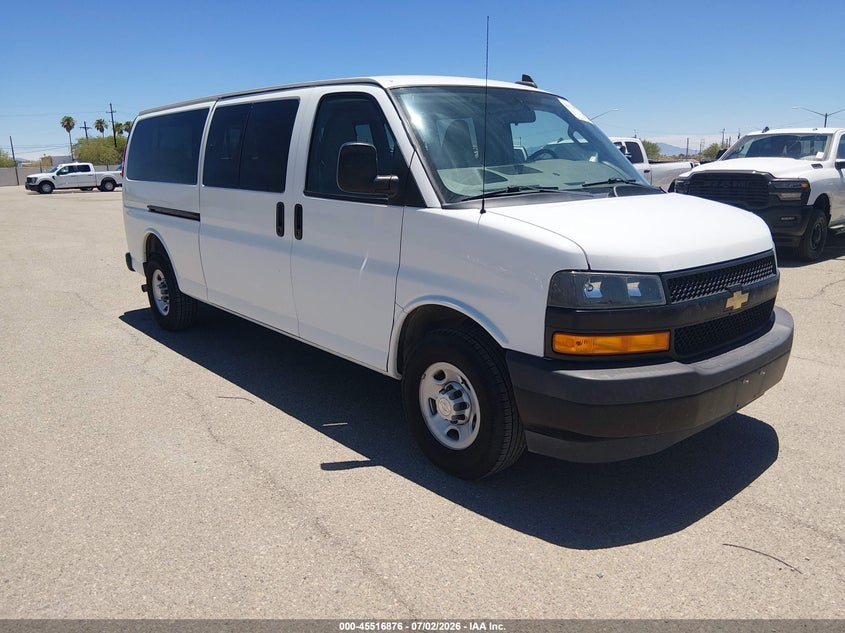2019 Chevrolet Express 3500 VIN 1GAZGNFG0K1323491 — IAAI salvage auction photo