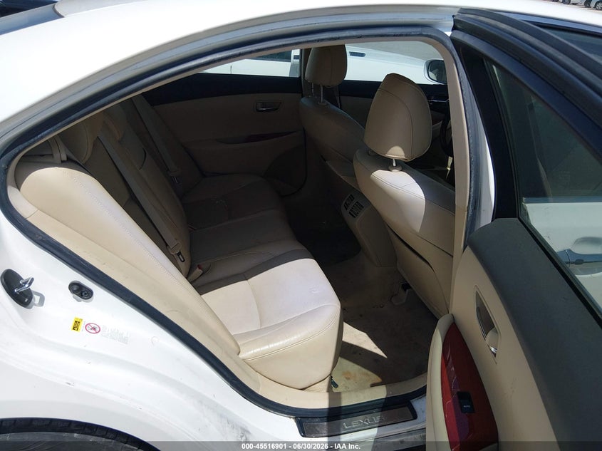 2008 Lexus Es 350 VIN JTHBJ46G382179831 IAAI salvage auction — NORMAL WEAR, Original (Texas), sold $1,050 on 2026-07-29 (photo 8)