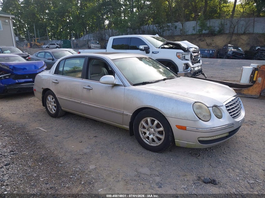 2008 Kia Amanti VIN KNALD125X85158048 IAAI salvage auction — NORMAL WEAR, Clear (Pennsylvania), sold $300 on 2026-07-21 (photo 1)