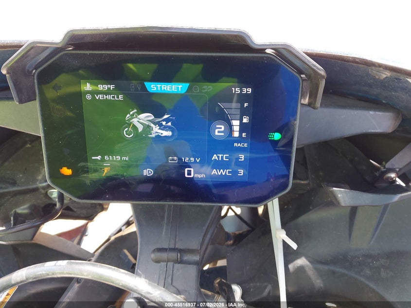 2026 Aprilia Rsv VIN ZD4XPUA0XTS000228 IAAI salvage auction — SIDE, Salvage Title, sold $5,075 on 2026-10-07 (photo 7)