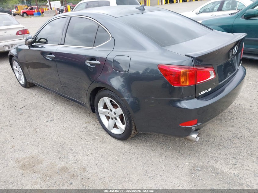 2010 Lexus Is 250 VIN JTHCF5C29A5038612 IAAI salvage auction — FRONT END, Clear (Washington), sold $1,100 on 2026-07-08 (photo 3)