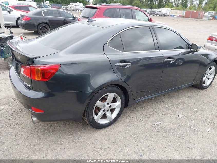 2010 Lexus Is 250 VIN JTHCF5C29A5038612 IAAI salvage auction — FRONT END, Clear (Washington), sold $1,100 on 2026-07-08 (photo 4)