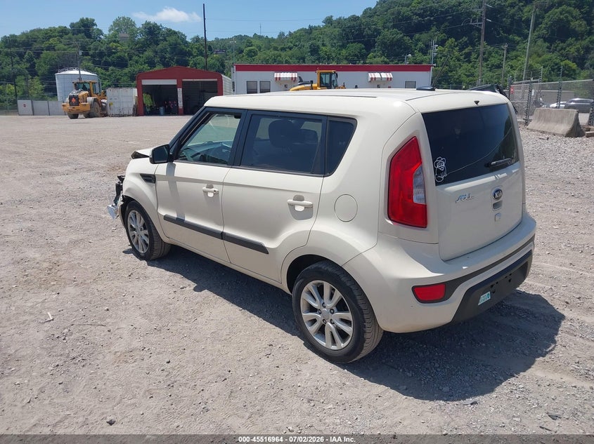 2013 Kia Soul VIN KNDJT2A62D7573151 IAAI salvage auction — LEFT FRONT, Salvage (Pennsylvania), sold $925 on 2026-07-21 (photo 3)