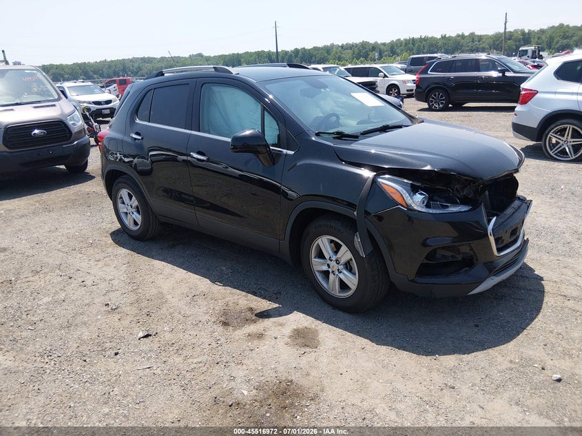 2019 Chevrolet Trax VIN KL7CJLSB1KB946509 IAAI salvage auction — FRONT END, Salvage - Greater Than 75% (Maryland), sold $650 on 2026-07-30 (photo 1)