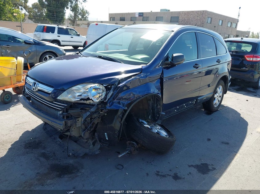 2008 Honda Cr-v VIN JHLRE48548C065625 IAAI salvage auction — LEFT FRONT, Salvage (California), sold $675 on 2026-07-13 (photo 2)