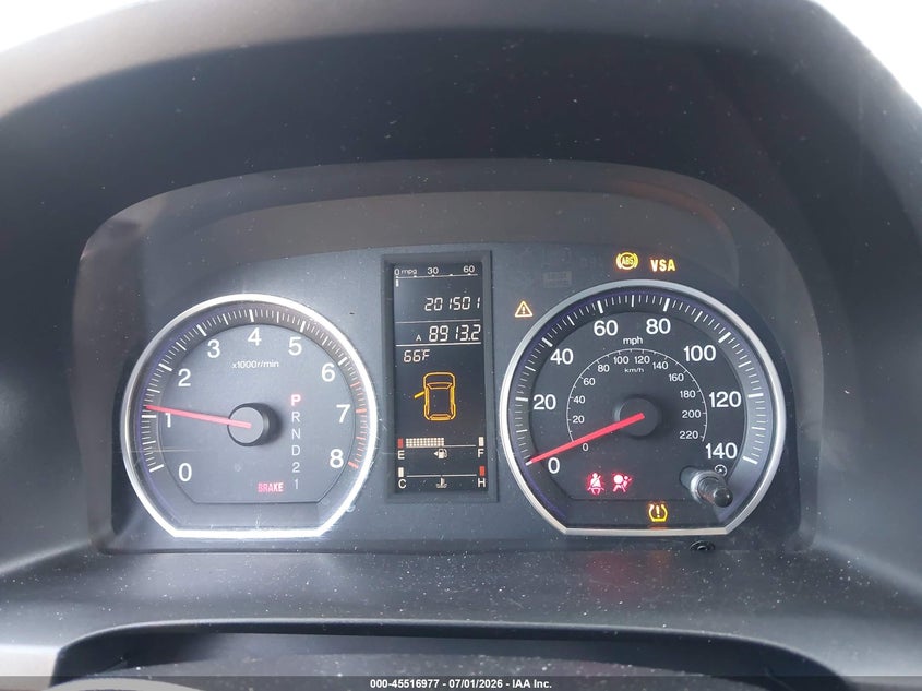 2008 Honda Cr-v VIN JHLRE48548C065625 IAAI salvage auction — LEFT FRONT, Salvage (California), sold $675 on 2026-07-13 (photo 7)