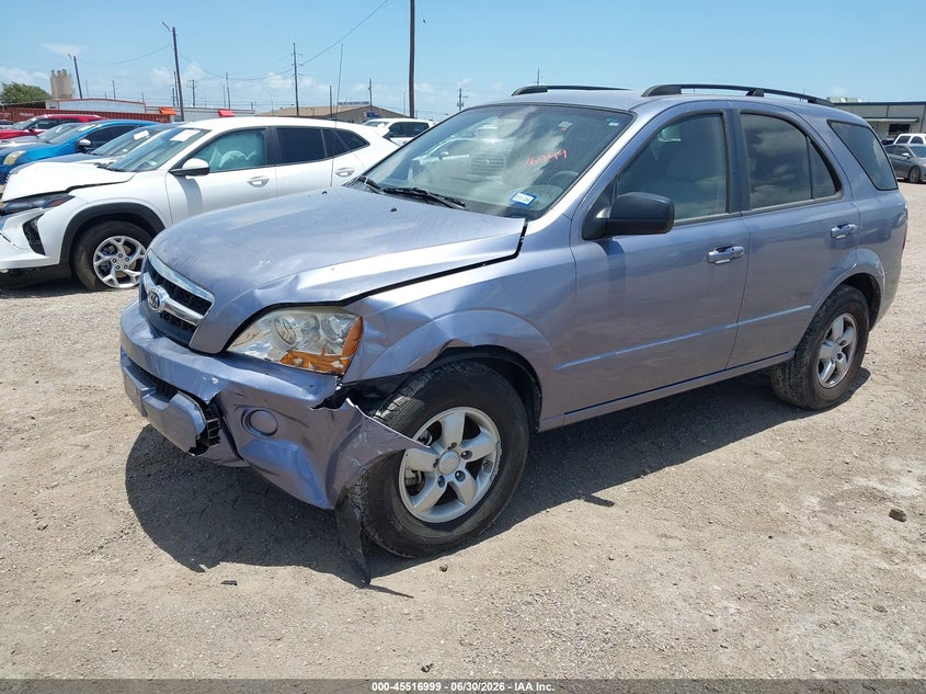 2009 Kia Sorento VIN KNDJD735695891615 IAAI salvage auction — MECHANICAL, Salvage (Texas), sold $25 on 2026-07-29 (photo 2)