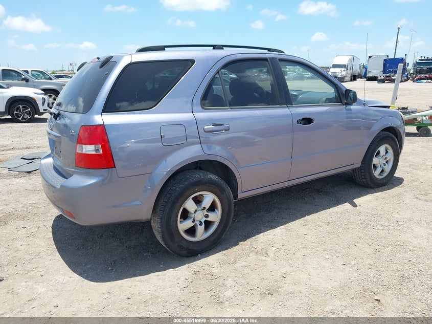 2009 Kia Sorento VIN KNDJD735695891615 IAAI salvage auction — MECHANICAL, Salvage (Texas), sold $25 on 2026-07-29 (photo 4)