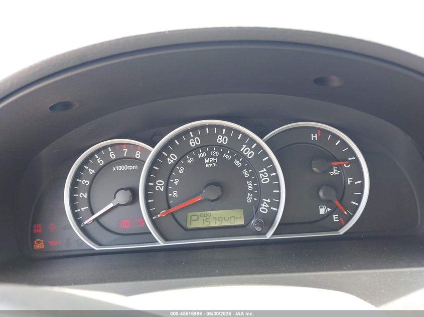 2009 Kia Sorento VIN KNDJD735695891615 IAAI salvage auction — MECHANICAL, Salvage (Texas), sold $25 on 2026-07-29 (photo 7)