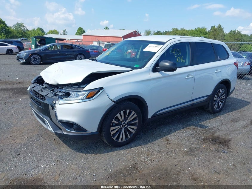 2020 Mitsubishi Outlander VIN JA4AD2A36LZ039358 IAAI salvage auction — NORMAL WEAR, Clear (Virginia), sold $3,800 on 2026-07-07 (photo 2)