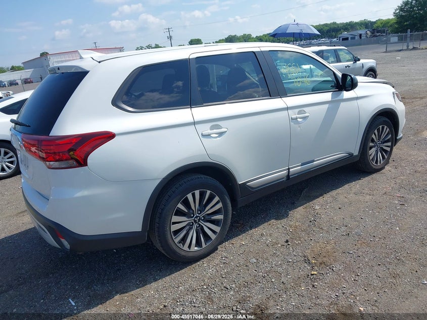 2020 Mitsubishi Outlander VIN JA4AD2A36LZ039358 IAAI salvage auction — NORMAL WEAR, Clear (Virginia), sold $3,800 on 2026-07-07 (photo 4)
